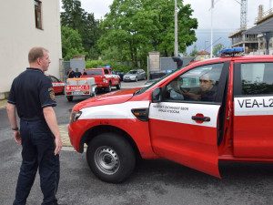 Na jižní Moravě pomohou i vysočinští hasiči, dneska ráno jich vyrazilo 24