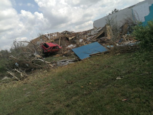 Pomoc z Vysočiny po tornádu: Na Moravě jsou psychologové, hasiči se zapojili do odklízecích prací