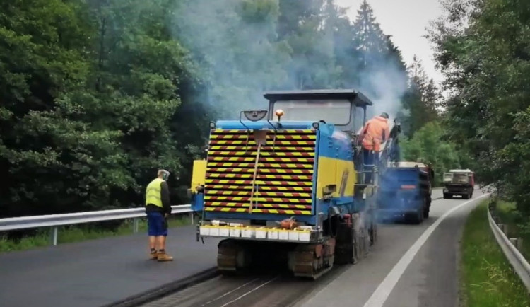 Opravy úseku I/37 postoupily do další fáze. Provoz bude i nadále řízen kyvadlově