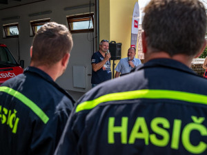 Ve Zborné mají novou hasičárnu, vyšla na 6,5 milionu. Využijí ji nejen hasiči