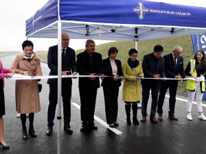 Vysočina má další nový obchvat. Úsek u Osové Bítýšky už otestovali první řidiči