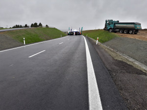 Vysočina má další nový obchvat. Úsek u Osové Bítýšky už otestovali první řidiči