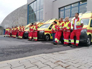 Otrava dítěte, intoxikace drogami, zástava srdce v kanceláři. Záchranáři Vysočiny soutěžili v řešení náročných situací