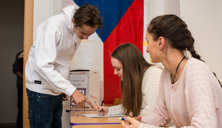 Piráti a Starostové zvítězili ve Studentských volbách těsně před koalicí Spolu, hnutí ANO zažilo porážku