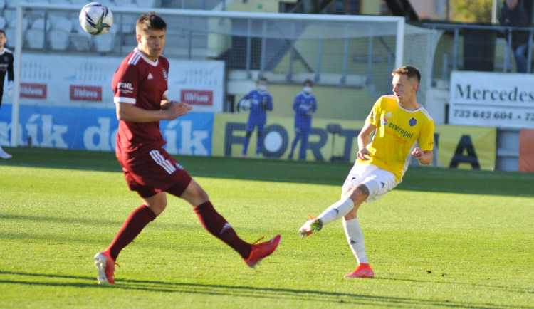 Souboj Vysočiny a rezervy Sparty branku nepřinesl, jihlavský tým je průběžně devátý