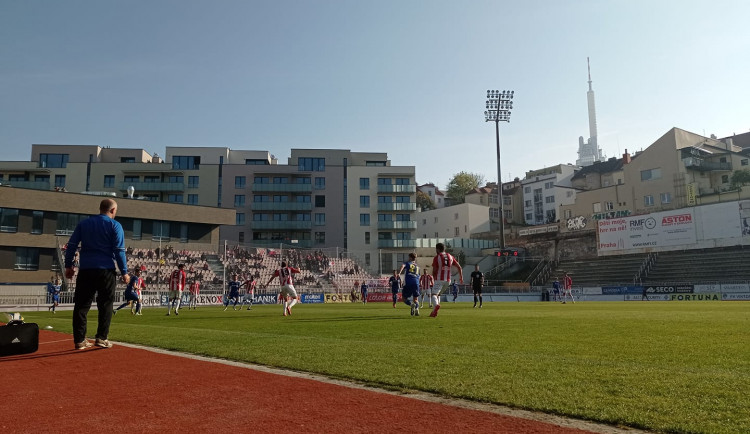 Vysočina remizovala na hřišti posledního Žižkova 0:0, v tabulce je stále dvanáctá