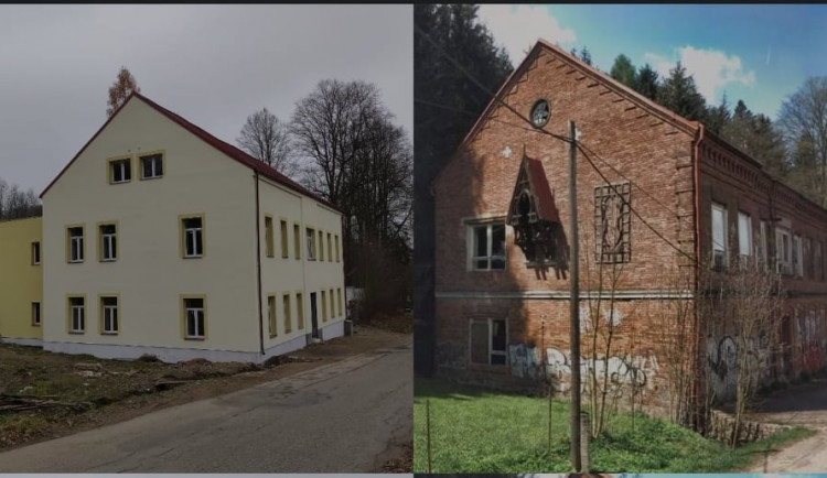 Zateplení si vyžádal stavební úřad kvůli energetickému štítku, brání se kritice majitel bývalé školy v Heleníně