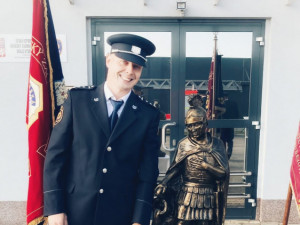 Vše vlastně odstartovala moje první vánoční píseň Nejhezčí svátky, říká zpívající hasič z Telče Jurič Pařil