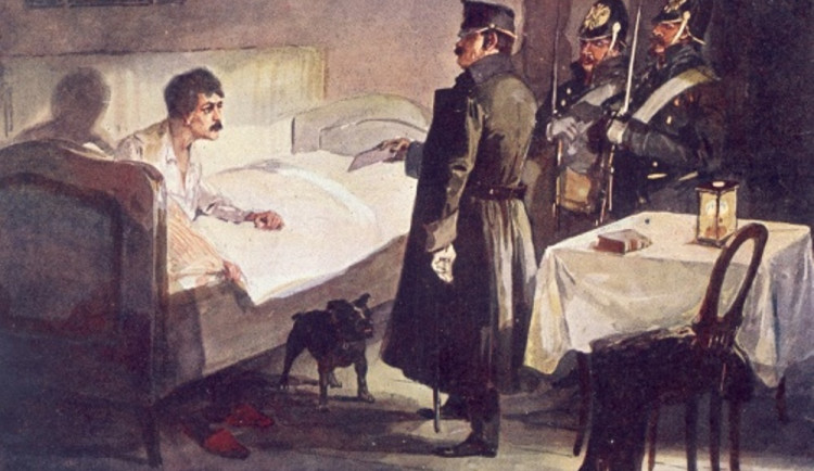 Do Brixenu přes Batelov se zastávkou v kovárně. Před 170 let byl K .H. Borovský převezen do vyhnanství