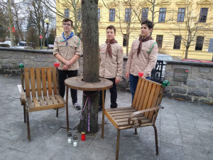 Dnešní vzpomínka na Václava Havla u Lavičky VH