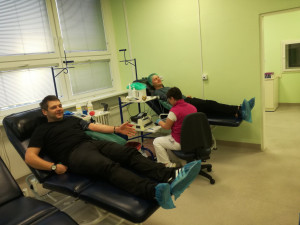 Jihlavská nemocnice v roce 2021 provedla 9735 odběrů krve. Dárci pomohli i dvacetidennímu miminku