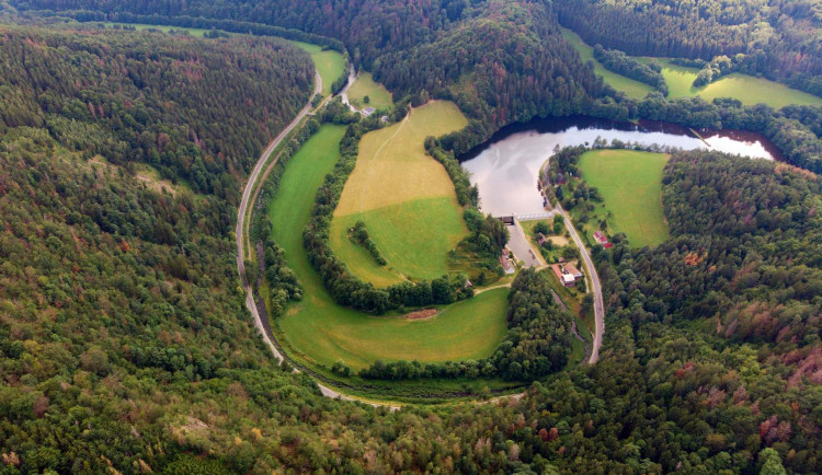 Vyhlídka z Hraběcího stolku