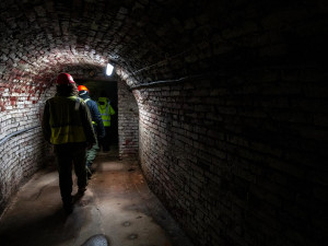 Průzkum nejbližší části podzemí