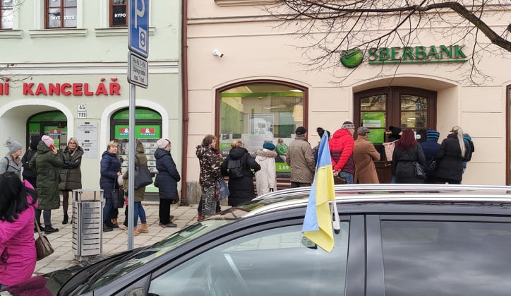 Kraj Vysočina, Sberbank, vklady, účet