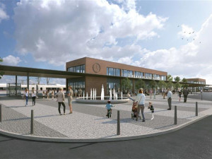 Stavba centrálního terminálu v Jihlavě se blíží. Během první etapy vznikne parkoviště P+R se 75 místy