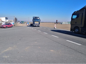 Výstavba protihlukové stěny v Radostíně začala. Řidiče na I/38 čeká částečné omezení