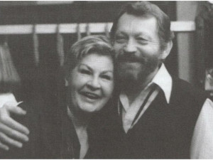 S partnerem Jiřím Zahajským, 1989, zdroj: archiv rodiny