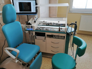 Pelhřimovské ORL má novou vyšetřovací jednotku. Vyšla na milion