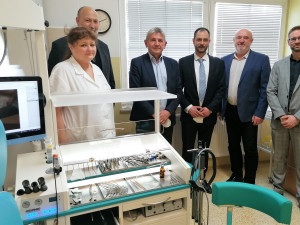 Pelhřimovské ORL má novou vyšetřovací jednotku. Vyšla na milion