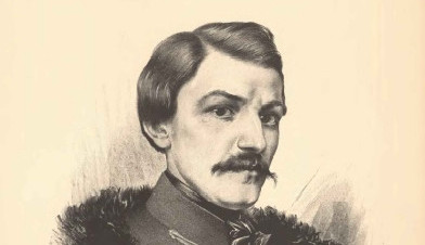 K. H. Borovský na portrétu od Jana Vilímka