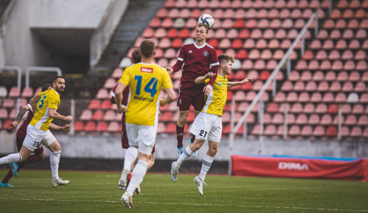 Vysočina remizovala s béčkem Sparty, v druholigové tabulce zůstává osmá