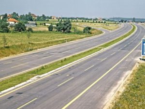 Jeden z úseků těsně po dokončení, zdroj: ŘSD