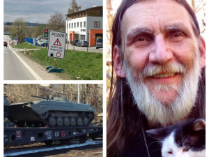 DUBEN 2022: Náročné cestování po Jihlavě, tanky z Jihlavy do války, Den proti úložišti, zemřel Leo Švančara