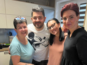 (Zleva) Zuzana, Zdeněk, Lucie a Veronika