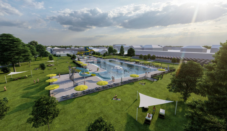 Břeclav touží po nové plovárně za téměř půl miliardy. Netuší ale, kde na opravy vezme