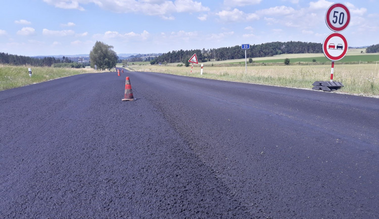 U Vladislavi je položený nový mikrokoberec. Omezení pro řidiče tak brzy skončí