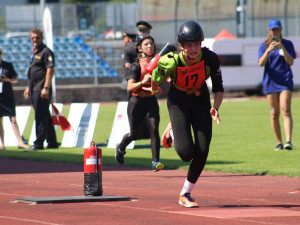 Takové vítězství pro všechny, říká hasička Julie, která si na Jihlavsko z MČR dovezla stříbrnou medaili