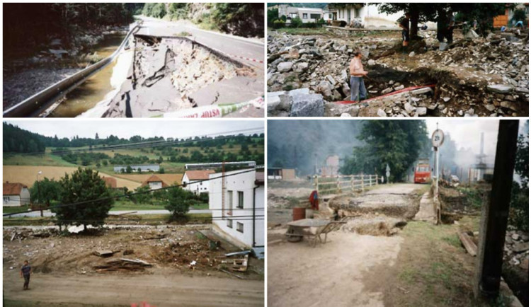 Povodeň ve Štěpánově nad Svratkou