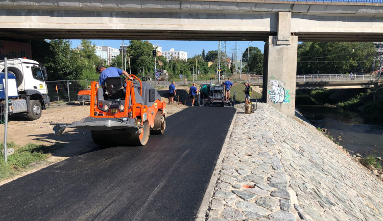 Cyklisté v Brně se radují. Podjezdu u čtyřproudovky se dočkají na konci léta