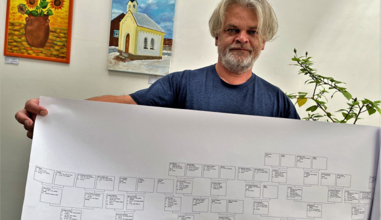 Vytváření rodokmenů a pátrání po dávných předcích mě baví i živí, říká příbuzný posledního kata