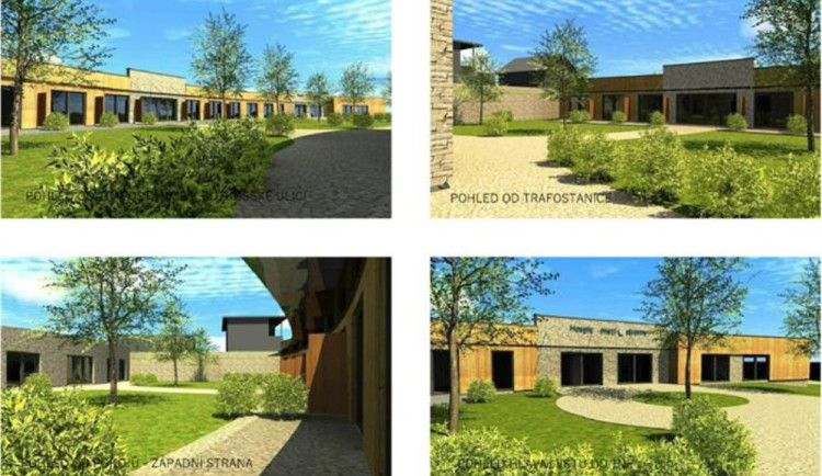 Budoucí podoba kamenného hospice v Havlíčkově Brodě (vizualizace)