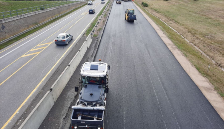 ŘSD v polovině října uvede do provozu část opravovaného přivaděče na silnici I/38