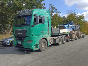 Policie na Vysočině se zaměřila na řidiče nákladních vozidel. Za přetížení padly další pokuty