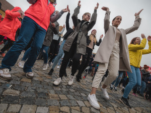 Padl rekord. V Třebíči tančilo Jerusalemu 455 lidí, přáli jsme si aspoň 100 lidí, říká organizátorka