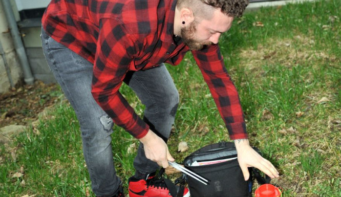Bezpečná likvidace použitých injekčních stříkaček