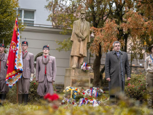Přeji naději a sílu. Jihlava si připomněla 104. výročí založení Československa