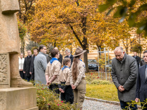 Přeji naději a sílu. Jihlava si připomněla 104. výročí založení Československa