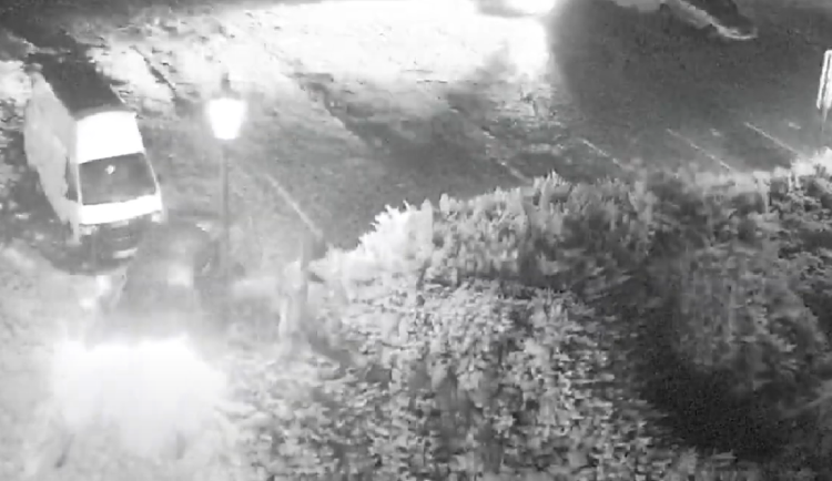 Do domu v Brně narazilo auto se psem. Zfetovaný řidič vyskočil