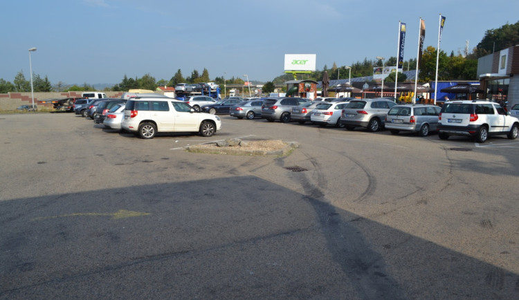 Odpočívka na dálnici D1 poblíž Velkého Meziříčí