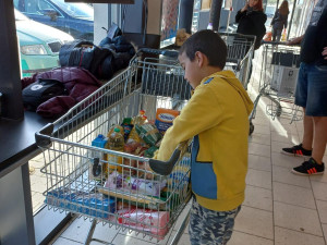 Solidarita v nelehké době. V jihlavské sbírce se shromáždila tuna potravin a drogerie