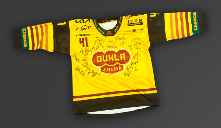 Vydražte hokejový dres a pomozte vážně nemocným dvojčatům