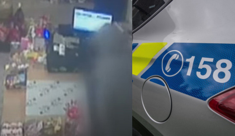 Muž si oblíbil prodejnu na Brněnsku. Místo peněženky do ní chodil s nožem