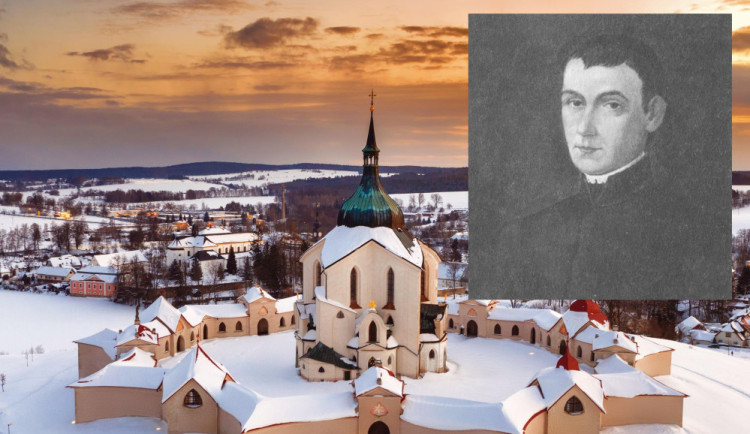 O obnovu poutního kostela na Zelené hoře se zasloužil i Matěj Josef Sychra. Odneslo to však jeho zdraví