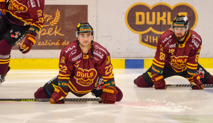 V předvánočním zápase Dukla neuspěla na ledě Prostějova klesla na sedmou příčku tabulky