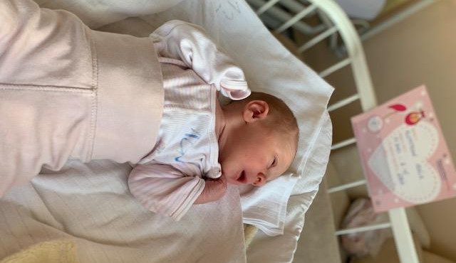 Prvním miminkem Vsočiny je Adélka, narodila se v Havlíčkově Brodě.