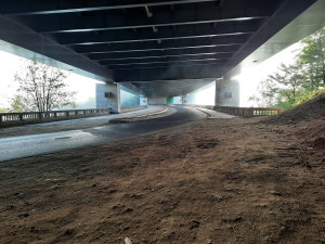 FOTO: Památný most u Vojslavic, nad nímž vede D1, čeká oprava. Stát bude skoro 90 milionů korun